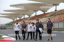 Kevin Magnussen (DEN) Haas F1 Team  12.04.2018. Formula 1 World Championship, Rd 3, Chinese Grand Prix, Shanghai, China, Preparation Day.