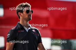 Romain Grosjean (FRA) Haas F1 Team. 11.05.2018. Formula 1 World Championship, Rd 5, Spanish Grand Prix, Barcelona, Spain, Practice Day.