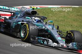 Valtteri Bottas (FIN) Mercedes AMG F1  11.05.2018. Formula 1 World Championship, Rd 5, Spanish Grand Prix, Barcelona, Spain, Practice Day.