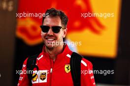 Sebastian Vettel (GER) Ferrari. 11.05.2018. Formula 1 World Championship, Rd 5, Spanish Grand Prix, Barcelona, Spain, Practice Day.