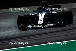 Valtteri Bottas (FIN) Mercedes AMG F1 W09. 11.05.2018. Formula 1 World Championship, Rd 5, Spanish Grand Prix, Barcelona, Spain, Practice Day.