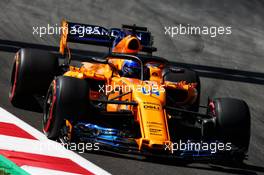 Fernando Alonso (ESP) McLaren MCL33. 11.05.2018. Formula 1 World Championship, Rd 5, Spanish Grand Prix, Barcelona, Spain, Practice Day.