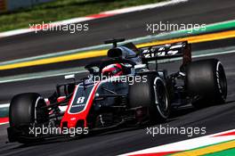 Romain Grosjean (FRA) Haas F1 Team VF-18. 11.05.2018. Formula 1 World Championship, Rd 5, Spanish Grand Prix, Barcelona, Spain, Practice Day.
