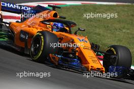 Fernando Alonso (ESP) McLaren F1  11.05.2018. Formula 1 World Championship, Rd 5, Spanish Grand Prix, Barcelona, Spain, Practice Day.