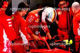 Sebastian Vettel (GER) Ferrari SF71H. 13.05.2018. Formula 1 World Championship, Rd 5, Spanish Grand Prix, Barcelona, Spain, Race Day.