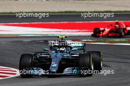 Valtteri Bottas (FIN) Mercedes AMG F1 W09. 13.05.2018. Formula 1 World Championship, Rd 5, Spanish Grand Prix, Barcelona, Spain, Race Day.