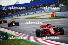 Kimi Raikkonen (FIN) Ferrari SF71H. 13.05.2018. Formula 1 World Championship, Rd 5, Spanish Grand Prix, Barcelona, Spain, Race Day.