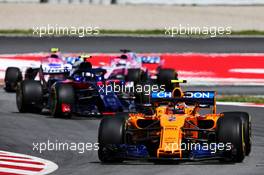 Stoffel Vandoorne (BEL) McLaren MCL33. 13.05.2018. Formula 1 World Championship, Rd 5, Spanish Grand Prix, Barcelona, Spain, Race Day.
