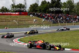 Daniel Ricciardo (AUS) Red Bull Racing RB14. 13.05.2018. Formula 1 World Championship, Rd 5, Spanish Grand Prix, Barcelona, Spain, Race Day.
