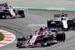 Esteban Ocon (FRA) Sahara Force India F1 VJM11. 13.05.2018. Formula 1 World Championship, Rd 5, Spanish Grand Prix, Barcelona, Spain, Race Day.
