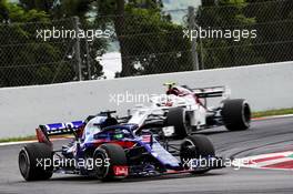 Brendon Hartley (NZL) Scuderia Toro Rosso STR13. 13.05.2018. Formula 1 World Championship, Rd 5, Spanish Grand Prix, Barcelona, Spain, Race Day.