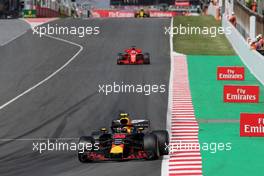 Max Verstappen (NLD) Red Bull Racing  13.05.2018. Formula 1 World Championship, Rd 5, Spanish Grand Prix, Barcelona, Spain, Race Day.