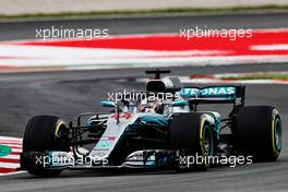 Lewis Hamilton (GBR) Mercedes AMG F1 W09. 12.05.2018. Formula 1 World Championship, Rd 5, Spanish Grand Prix, Barcelona, Spain, Qualifying Day.