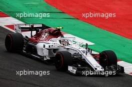 Charles Leclerc (MON) Sauber F1 Team C37. 12.05.2018. Formula 1 World Championship, Rd 5, Spanish Grand Prix, Barcelona, Spain, Qualifying Day.