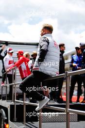Kevin Magnussen (DEN) Haas F1 Team on the drivers parade. 13.05.2018. Formula 1 World Championship, Rd 5, Spanish Grand Prix, Barcelona, Spain, Race Day.