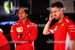 Sebastian Vettel (GER) Ferrari. 13.05.2018. Formula 1 World Championship, Rd 5, Spanish Grand Prix, Barcelona, Spain, Race Day.