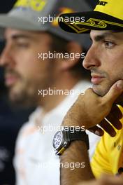 Carlos Sainz Jr (ESP) Renault F1 Team  10.05.2018. Formula 1 World Championship, Rd 5, Spanish Grand Prix, Barcelona, Spain, Preparation Day.