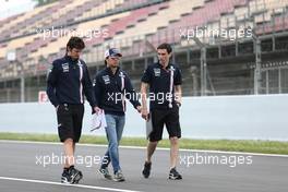 Sergio Perez (MEX) Sahara Force India F1   10.05.2018. Formula 1 World Championship, Rd 5, Spanish Grand Prix, Barcelona, Spain, Preparation Day.