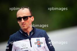 Robert Kubica (POL) Williams Reserve and Development Driver. 10.05.2018. Formula 1 World Championship, Rd 5, Spanish Grand Prix, Barcelona, Spain, Preparation Day.