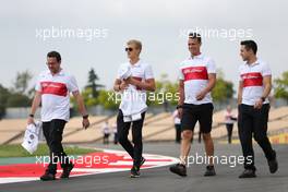 Marcus Ericsson (SWE) Sauber F1 Team  10.05.2018. Formula 1 World Championship, Rd 5, Spanish Grand Prix, Barcelona, Spain, Preparation Day.