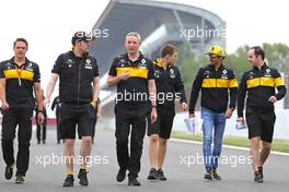 Carlos Sainz Jr (ESP) Renault F1 Team  10.05.2018. Formula 1 World Championship, Rd 5, Spanish Grand Prix, Barcelona, Spain, Preparation Day.