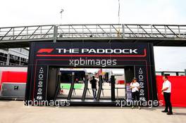 Paddock gates. 10.05.2018. Formula 1 World Championship, Rd 5, Spanish Grand Prix, Barcelona, Spain, Preparation Day.