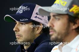 Sergio Perez (MEX) Sahara Force India F1   10.05.2018. Formula 1 World Championship, Rd 5, Spanish Grand Prix, Barcelona, Spain, Preparation Day.