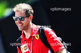Sebastian Vettel (GER) Ferrari. 22.06.2018. Formula 1 World Championship, Rd 8, French Grand Prix, Paul Ricard, France, Practice Day.