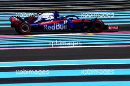 Pierre Gasly (FRA) Scuderia Toro Rosso STR13. 22.06.2018. Formula 1 World Championship, Rd 8, French Grand Prix, Paul Ricard, France, Practice Day.