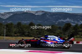 Pierre Gasly (FRA) Scuderia Toro Rosso STR13. 22.06.2018. Formula 1 World Championship, Rd 8, French Grand Prix, Paul Ricard, France, Practice Day.