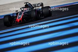 Romain Grosjean (FRA) Haas F1 Team VF-18.` 22.06.2018. Formula 1 World Championship, Rd 8, French Grand Prix, Paul Ricard, France, Practice Day.