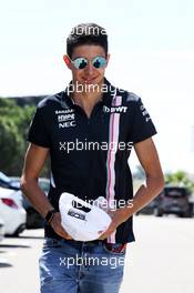 Esteban Ocon (FRA) Sahara Force India F1 Team. 22.06.2018. Formula 1 World Championship, Rd 8, French Grand Prix, Paul Ricard, France, Practice Day.