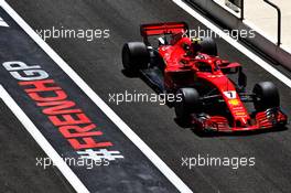 Kimi Raikkonen (FIN) Ferrari SF71H. 22.06.2018. Formula 1 World Championship, Rd 8, French Grand Prix, Paul Ricard, France, Practice Day.