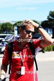 Sebastian Vettel (GER) Ferrari. 22.06.2018. Formula 1 World Championship, Rd 8, French Grand Prix, Paul Ricard, France, Practice Day.