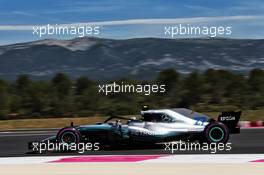 Valtteri Bottas (FIN) Mercedes AMG F1 W09. 22.06.2018. Formula 1 World Championship, Rd 8, French Grand Prix, Paul Ricard, France, Practice Day.