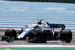 Sergey Sirotkin (RUS) Williams FW41. 22.06.2018. Formula 1 World Championship, Rd 8, French Grand Prix, Paul Ricard, France, Practice Day.