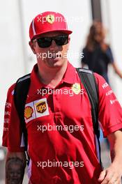 Kimi Raikkonen (FIN) Ferrari. 22.06.2018. Formula 1 World Championship, Rd 8, French Grand Prix, Paul Ricard, France, Practice Day.