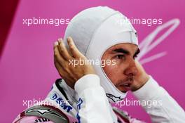 Sergio Perez (MEX) Sahara Force India F1. 24.06.2018. Formula 1 World Championship, Rd 8, French Grand Prix, Paul Ricard, France, Race Day.