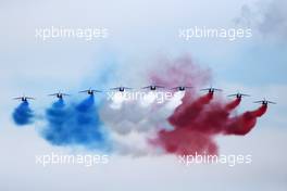 The patrouille de France 24.06.2018. Formula 1 World Championship, Rd 8, French Grand Prix, Paul Ricard, France, Race Day.