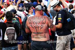 A Red Bull Racing fan. 24.06.2018. Formula 1 World Championship, Rd 8, French Grand Prix, Paul Ricard, France, Race Day.