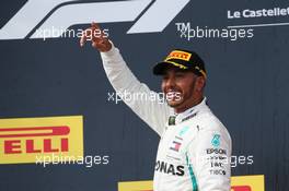 1st place Lewis Hamilton (GBR) Mercedes AMG F1 W09. 24.06.2018. Formula 1 World Championship, Rd 8, French Grand Prix, Paul Ricard, France, Race Day.
