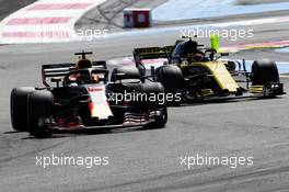 Daniel Ricciardo (AUS) Red Bull Racing RB14. 24.06.2018. Formula 1 World Championship, Rd 8, French Grand Prix, Paul Ricard, France, Race Day.