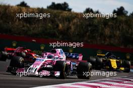 Sergio Perez (MEX) Sahara Force India F1 VJM11. 24.06.2018. Formula 1 World Championship, Rd 8, French Grand Prix, Paul Ricard, France, Race Day.