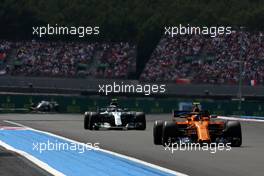Stoffel Vandoorne (BEL) McLaren F1  24.06.2018. Formula 1 World Championship, Rd 8, French Grand Prix, Paul Ricard, France, Race Day.