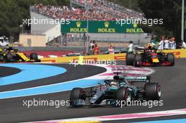 Lewis Hamilton (GBR) Mercedes AMG F1. 24.06.2018. Formula 1 World Championship, Rd 8, French Grand Prix, Paul Ricard, France, Race Day.