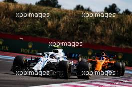 Sergey Sirotkin (RUS) Williams FW41. 24.06.2018. Formula 1 World Championship, Rd 8, French Grand Prix, Paul Ricard, France, Race Day.