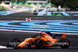 Stoffel Vandoorne (BEL) McLaren MCL33. 24.06.2018. Formula 1 World Championship, Rd 8, French Grand Prix, Paul Ricard, France, Race Day.