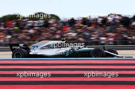 Valtteri Bottas (FIN) Mercedes AMG F1 W09. 23.06.2018. Formula 1 World Championship, Rd 8, French Grand Prix, Paul Ricard, France, Qualifying Day.