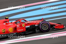 Kimi Raikkonen (FIN) Scuderia Ferrari  23.06.2018. Formula 1 World Championship, Rd 8, French Grand Prix, Paul Ricard, France, Qualifying Day.