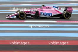 Esteban Ocon (FRA) Force India F1  23.06.2018. Formula 1 World Championship, Rd 8, French Grand Prix, Paul Ricard, France, Qualifying Day.